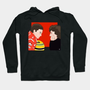 Ayrton Senna and Alain Prost Hoodie